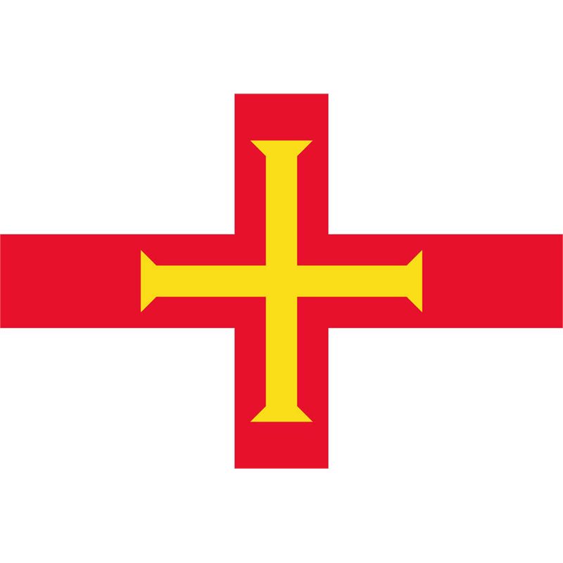 Guernsey Courtesy Flag 30 x 45cm-1